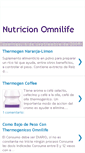 Mobile Screenshot of alimentacionomnilife.blogspot.com