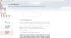 Desktop Screenshot of mentebreve.blogspot.com