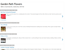 Tablet Screenshot of gardenpathflowershop.blogspot.com