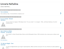 Tablet Screenshot of livrarianaftalina.blogspot.com