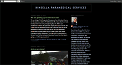 Desktop Screenshot of kinsellaparamedicalservices.blogspot.com