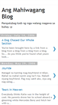 Mobile Screenshot of mahiwagangblog.blogspot.com