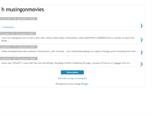 Tablet Screenshot of musingonmovies.blogspot.com