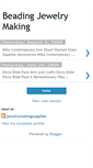 Mobile Screenshot of beadingjewelrymaking.blogspot.com