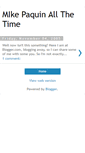 Mobile Screenshot of mikepaquin.blogspot.com