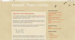 Desktop Screenshot of ezequielpozzo.blogspot.com