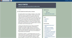 Desktop Screenshot of malufontes.blogspot.com