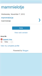 Mobile Screenshot of mammielotje.blogspot.com