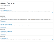 Tablet Screenshot of mierdadescalzo.blogspot.com