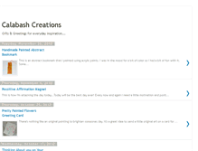 Tablet Screenshot of calabashcreations.blogspot.com