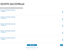 Tablet Screenshot of escritonasestrelas6.blogspot.com