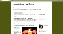 Desktop Screenshot of newministrynewpaths.blogspot.com