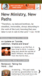 Mobile Screenshot of newministrynewpaths.blogspot.com