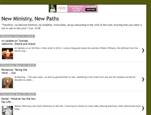 Tablet Screenshot of newministrynewpaths.blogspot.com