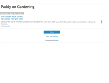 Tablet Screenshot of paddy-on-gardening.blogspot.com