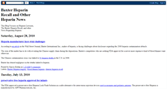Desktop Screenshot of baxter-heparin-recall.blogspot.com