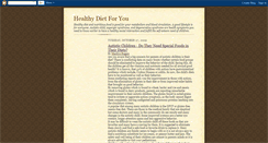 Desktop Screenshot of healthydiet-budy.blogspot.com