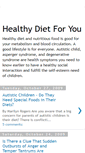 Mobile Screenshot of healthydiet-budy.blogspot.com