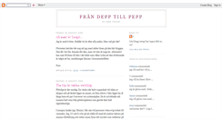 Desktop Screenshot of peppblogg.blogspot.com