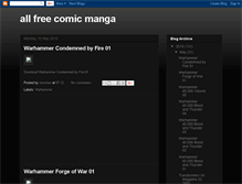 Tablet Screenshot of allfreecomicmanga.blogspot.com