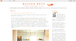 Desktop Screenshot of maisonreve.blogspot.com