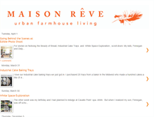 Tablet Screenshot of maisonreve.blogspot.com