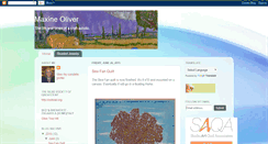 Desktop Screenshot of maxineoliver.blogspot.com