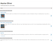 Tablet Screenshot of maxineoliver.blogspot.com