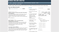 Desktop Screenshot of carabisnis-gratis.blogspot.com