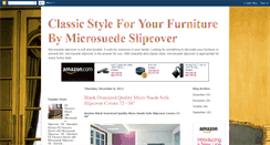 Desktop Screenshot of microsuedeslipcover.blogspot.com