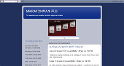Desktop Screenshot of maratonman34.blogspot.com