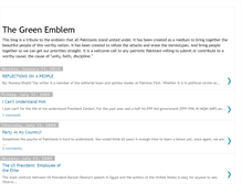 Tablet Screenshot of greenemblem.blogspot.com