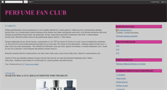 Desktop Screenshot of perfumefanclub.blogspot.com