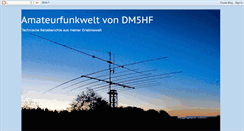 Desktop Screenshot of dm5hf-chris.blogspot.com
