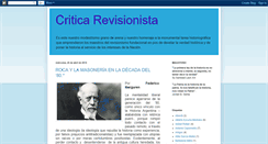 Desktop Screenshot of criticarevisionista.blogspot.com