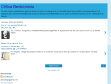 Tablet Screenshot of criticarevisionista.blogspot.com