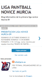 Mobile Screenshot of liganovicemurcia.blogspot.com