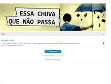 Tablet Screenshot of essachuvaquenaopassa.blogspot.com