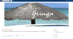 Desktop Screenshot of mayanrivieragringa.blogspot.com