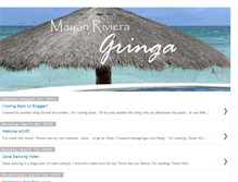 Tablet Screenshot of mayanrivieragringa.blogspot.com