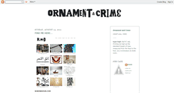 Desktop Screenshot of ornamentandcrime.blogspot.com