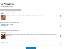Tablet Screenshot of lapeixateria.blogspot.com