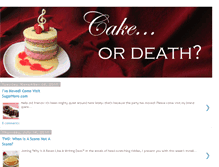 Tablet Screenshot of cake0rdeath.blogspot.com
