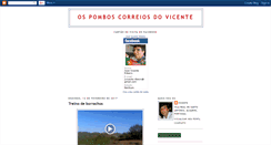 Desktop Screenshot of pomboscorreiosdovicente.blogspot.com