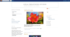 Desktop Screenshot of lelacreations.blogspot.com