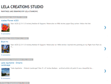 Tablet Screenshot of lelacreations.blogspot.com