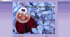 Desktop Screenshot of alborotodemunecos.blogspot.com