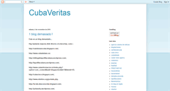 Desktop Screenshot of cubaveritas.blogspot.com