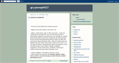 Desktop Screenshot of gry-pornopl4527.blogspot.com