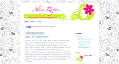 Desktop Screenshot of alicerogue.blogspot.com